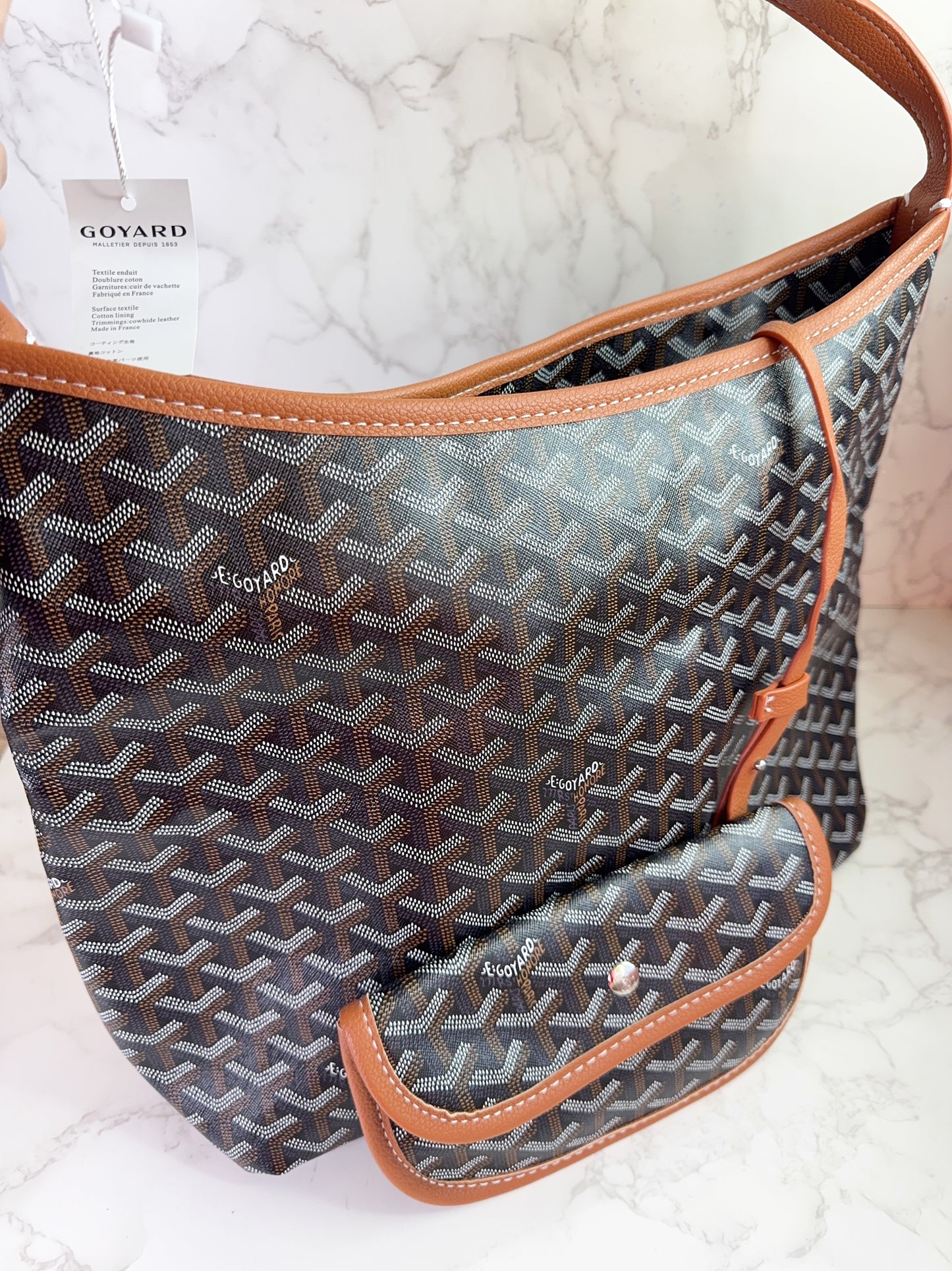 Goyardia Hobo Τσάντα