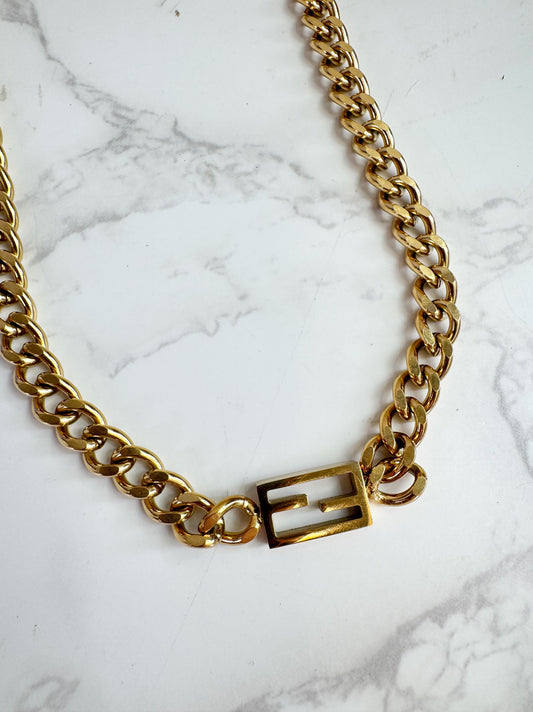 Fendia Bold Chain Κολιέ