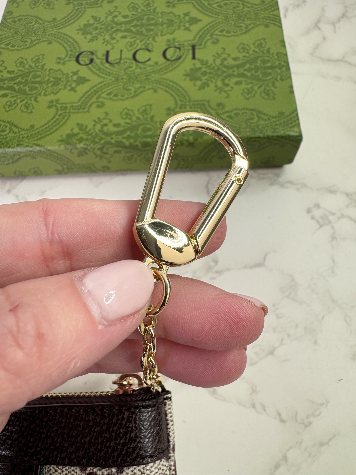 GG Red Green Mini Wallet