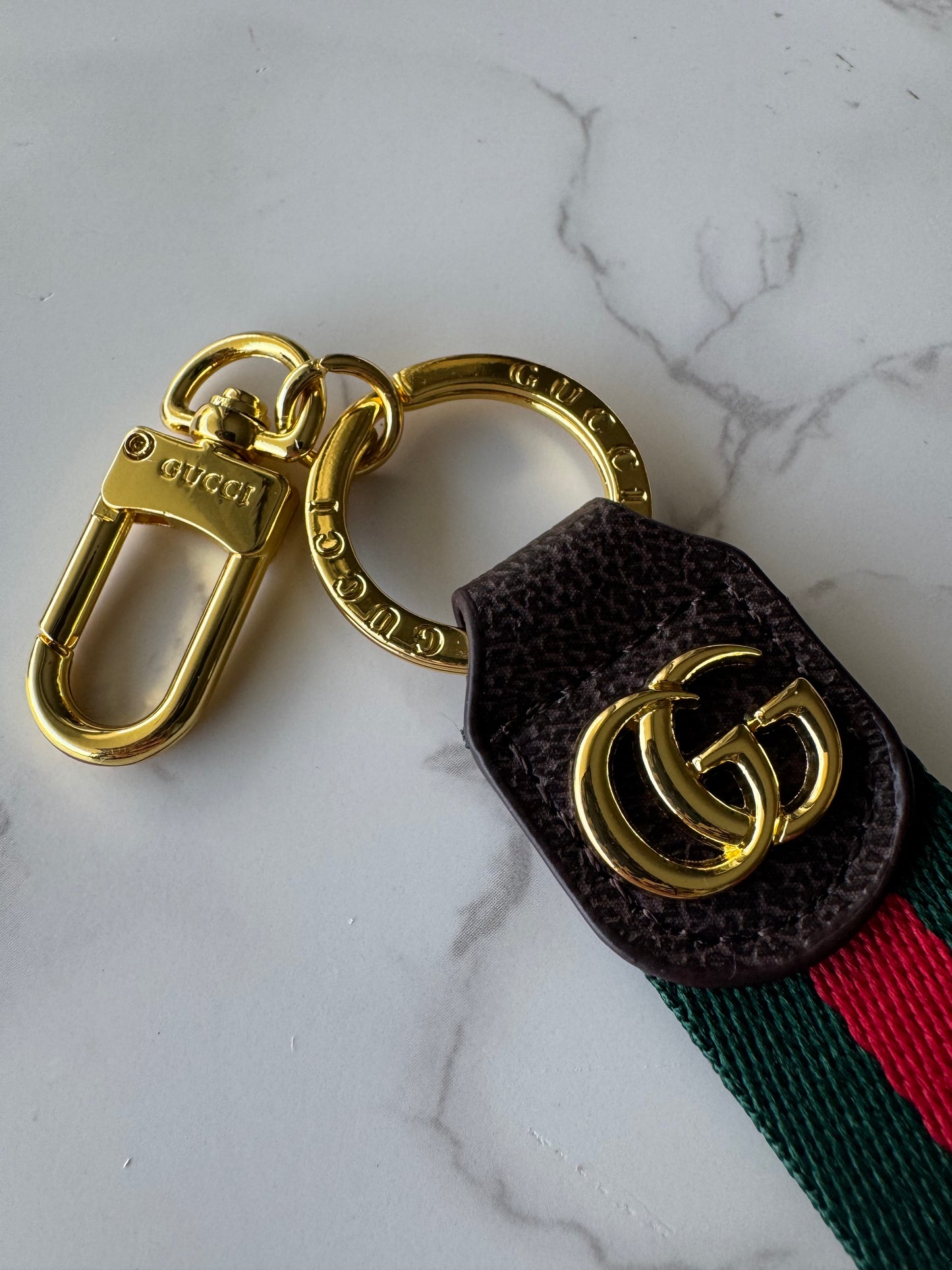 Gigi Red Green Key Chain