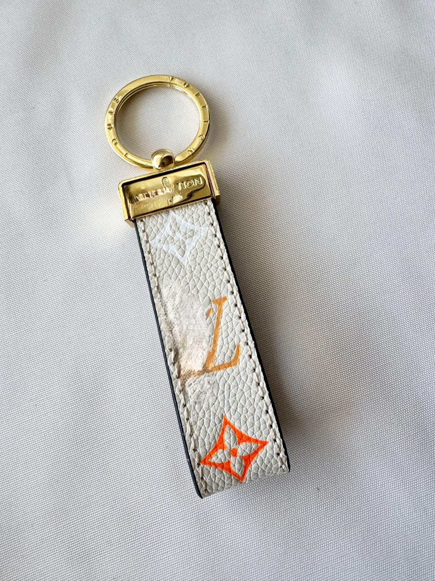 Louiva Canvas Colors Key Chain