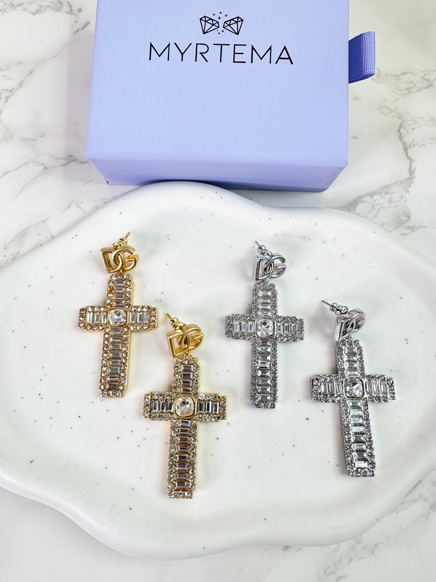 DG Cross Σκουλαρίκια