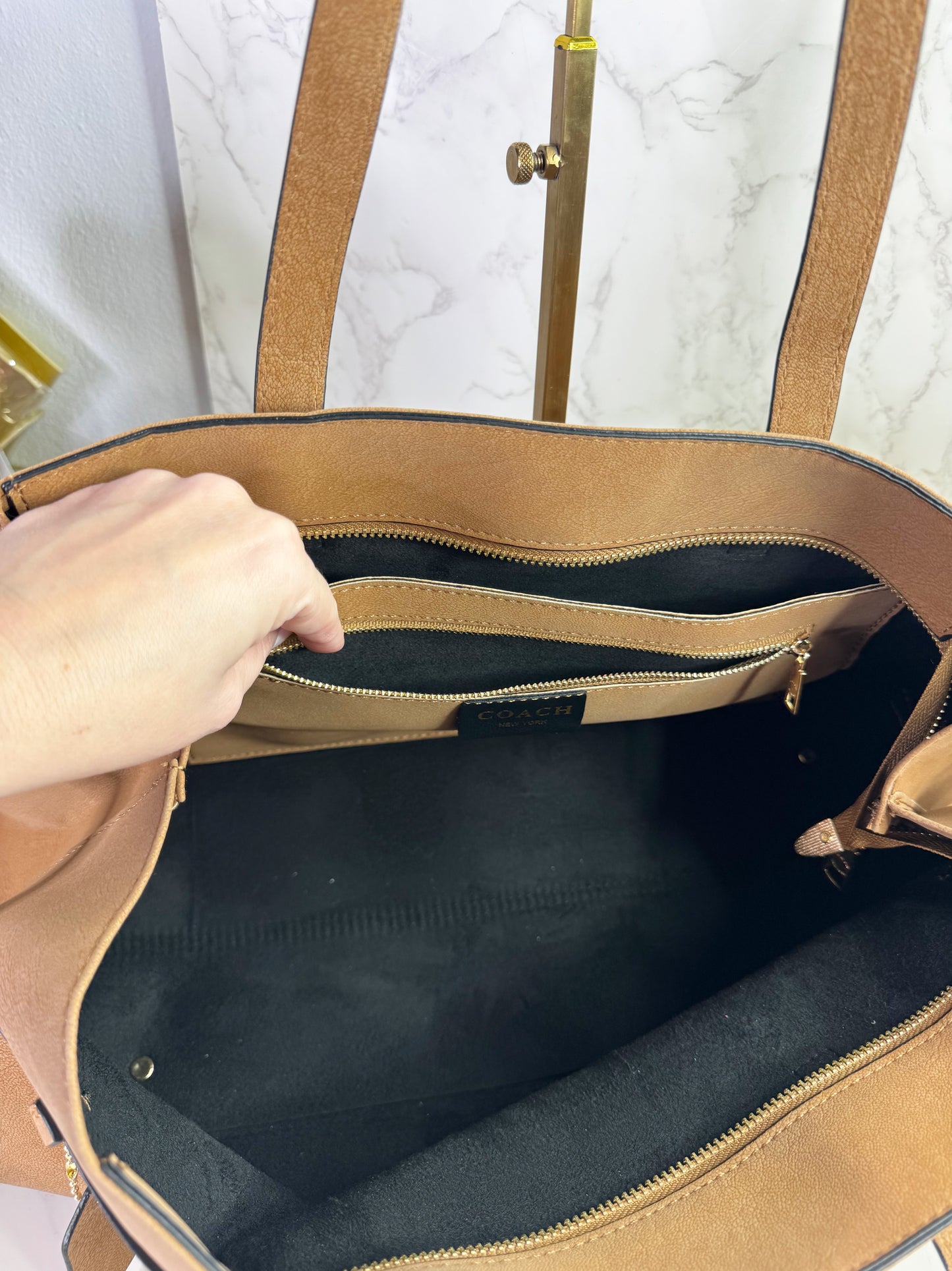 Koach Soft Suede Τσάντα