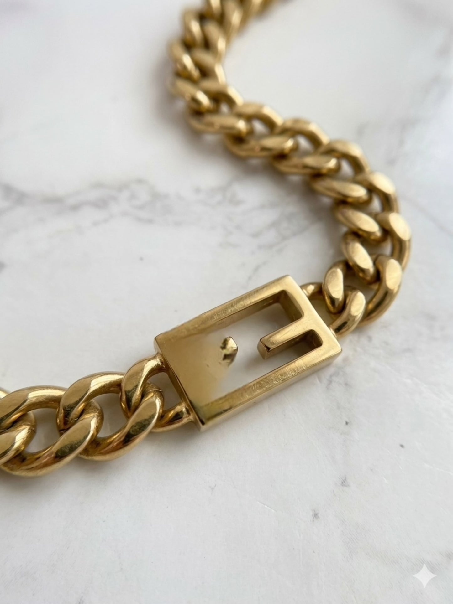 Fendia Bold Chain Κολιέ