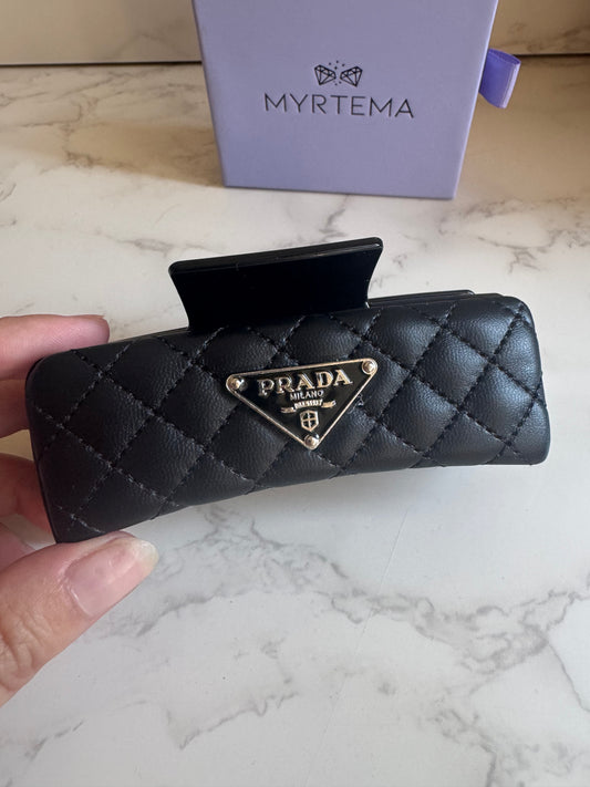 Preda Καπιτονέ Leather Κλαμερ