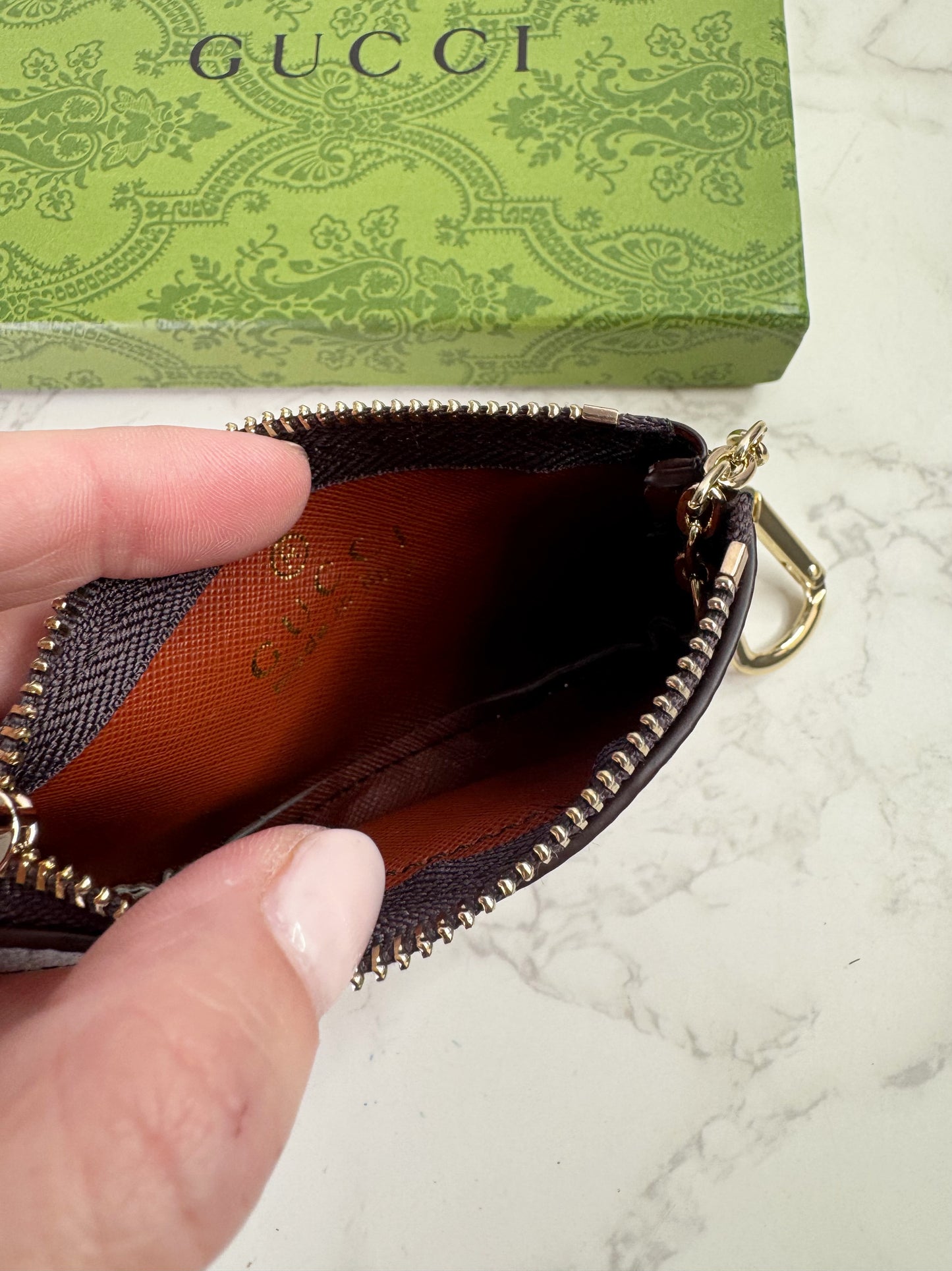 GG Red Green Mini Wallet