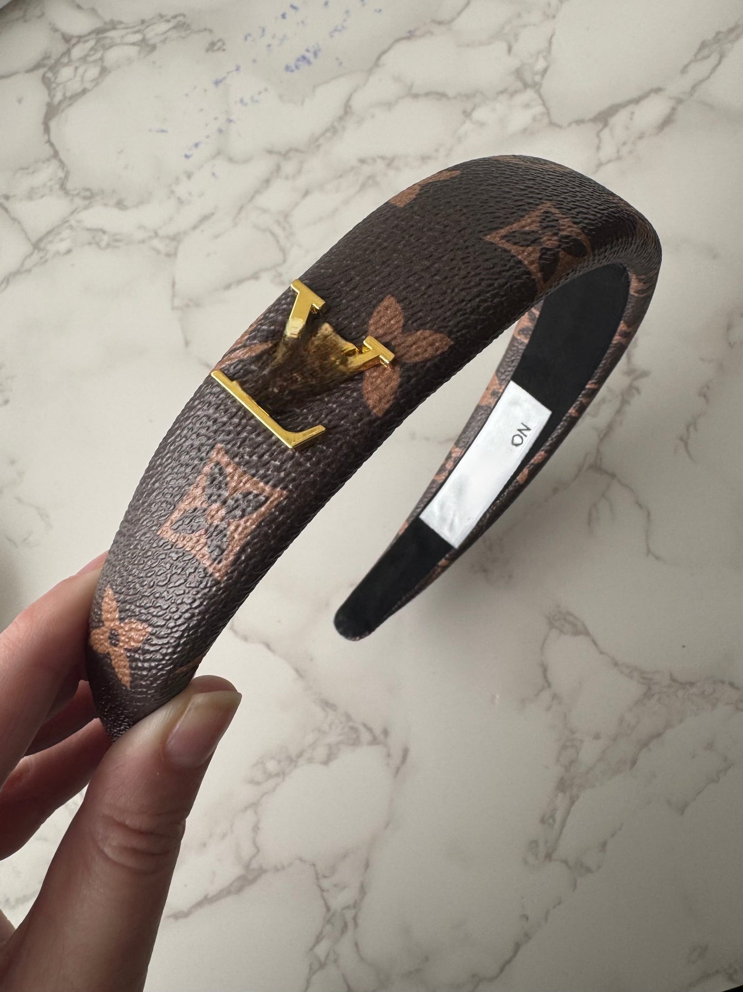LV Canvas Headband