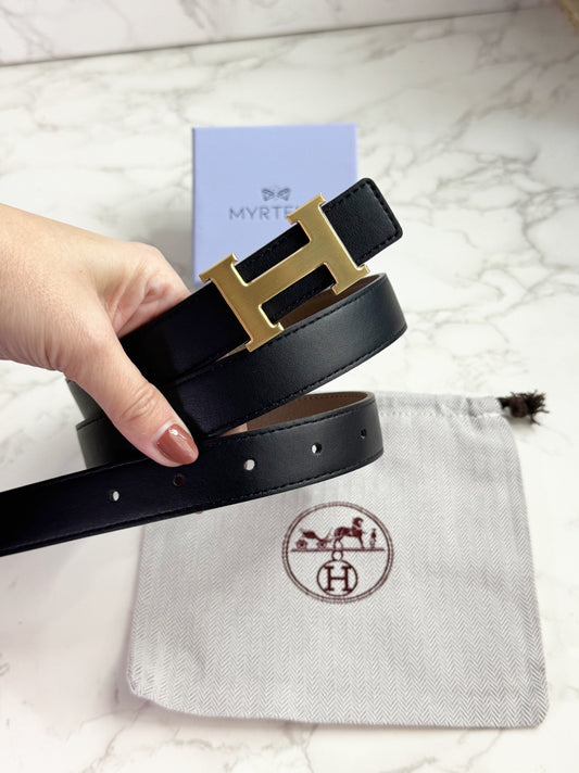 Hermesa Reversible Belt (Δύο Όψεων)