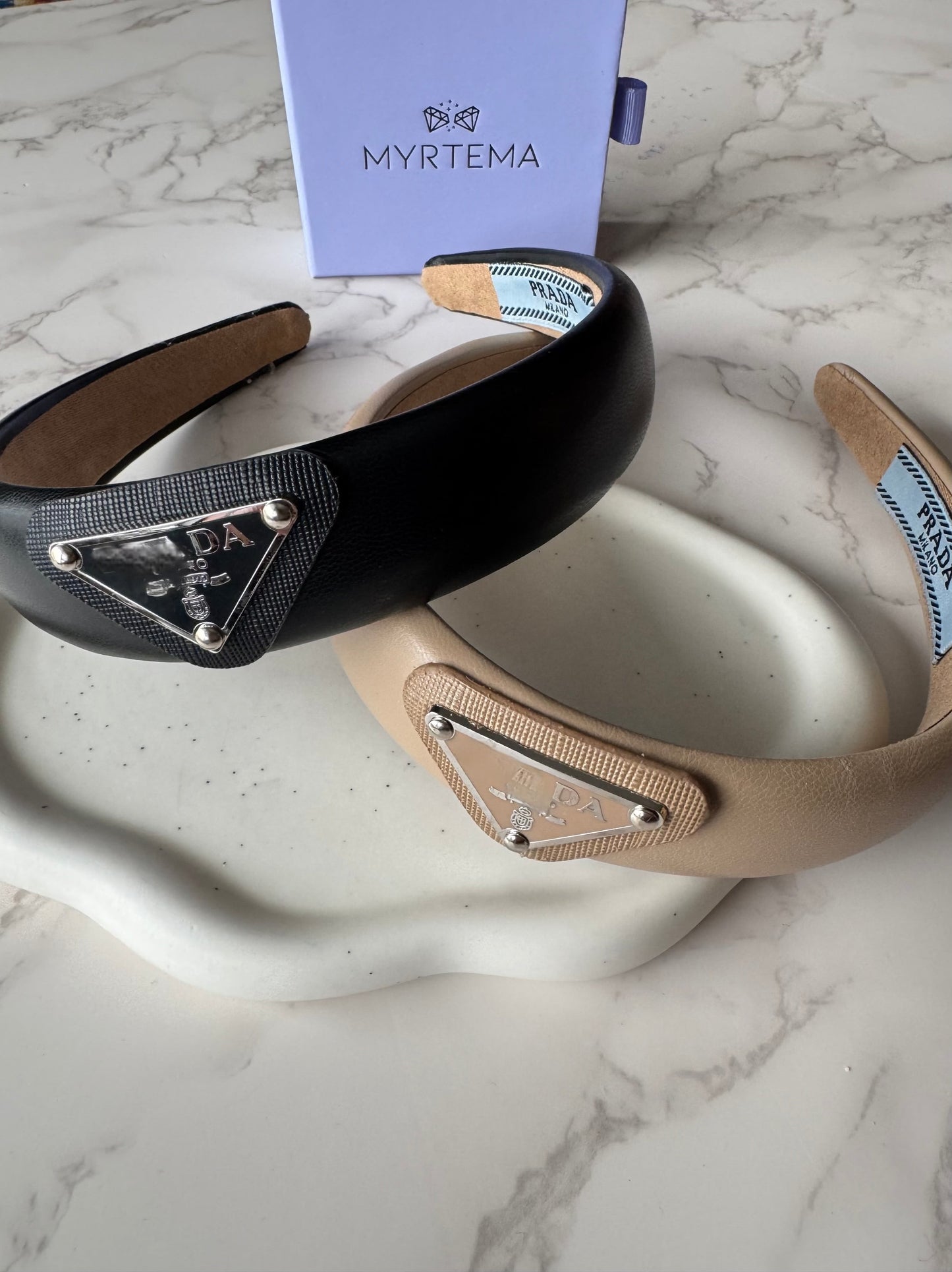 Prada Leather Headband