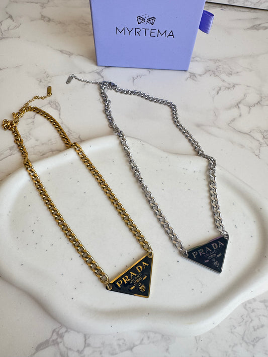 Preda Metal Chain Κολιέ