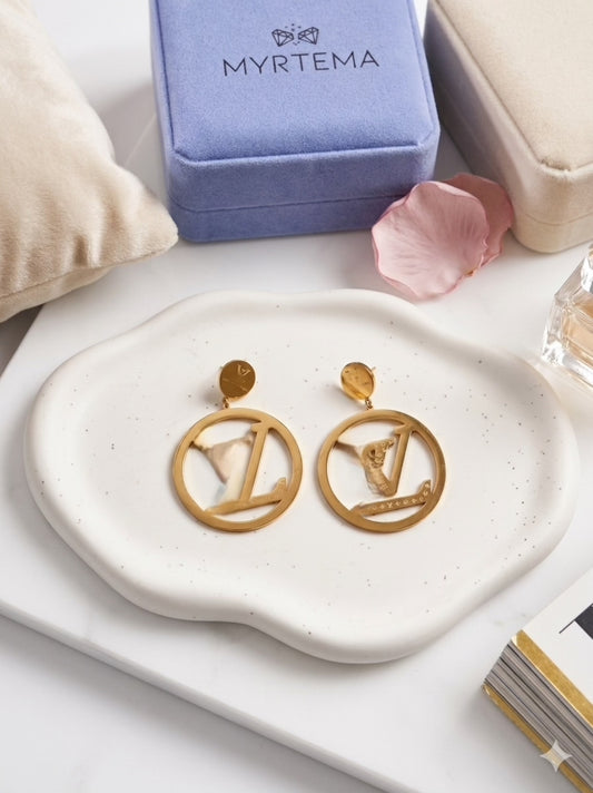Louiva Luxe Σκουλαρίκια