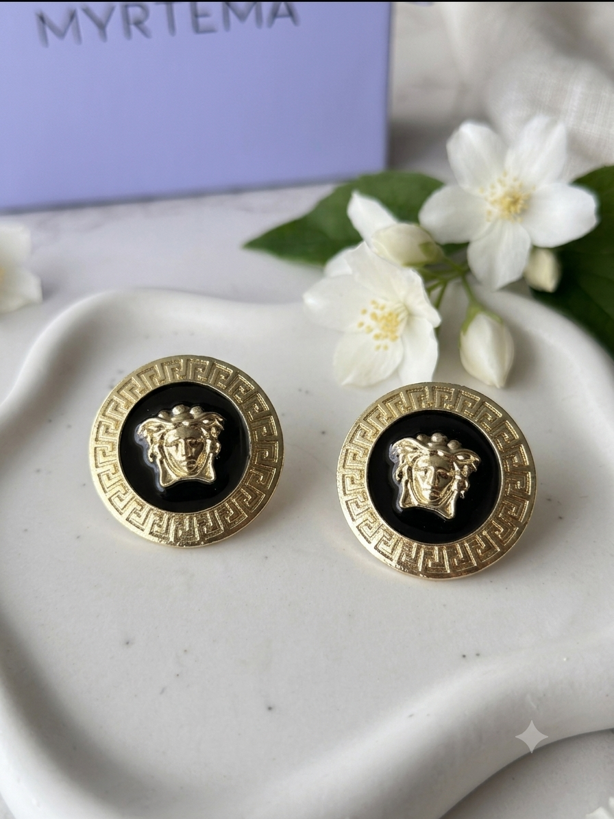 Vera Button Σκουλαρίκια
