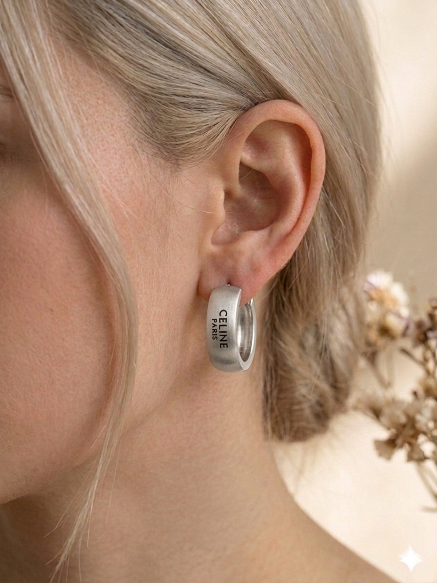 Celina Gold Era Σκουλαρίκια