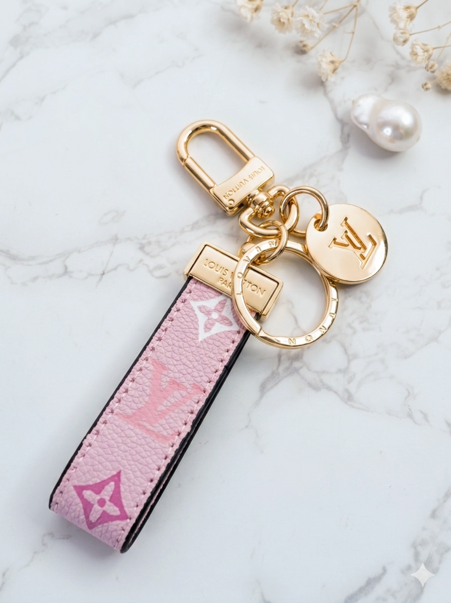 Louiva Charm Keychain