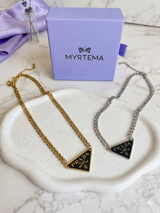 Preda Metal Chain Κολιέ