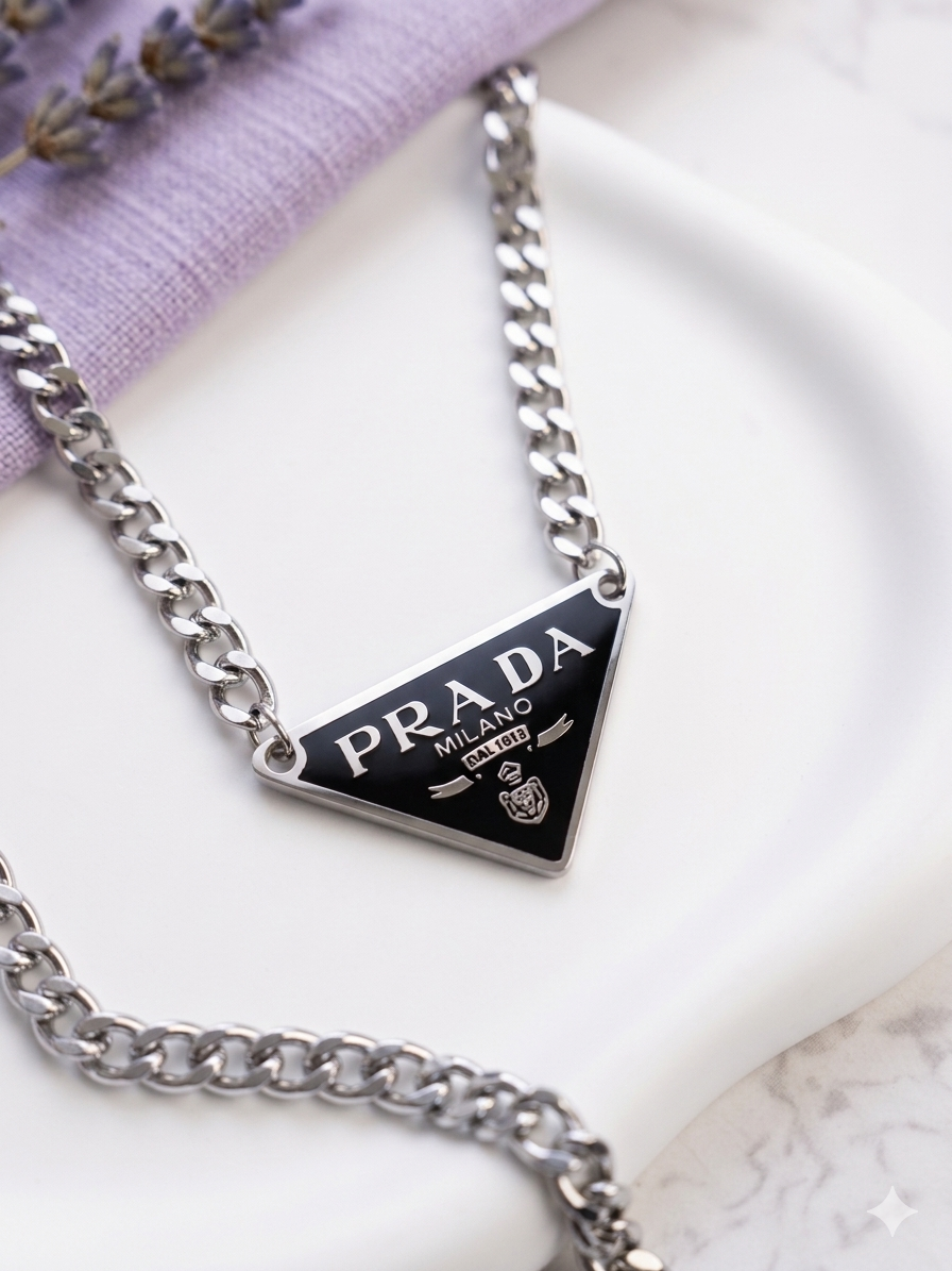 Preda Metal Chain Κολιέ