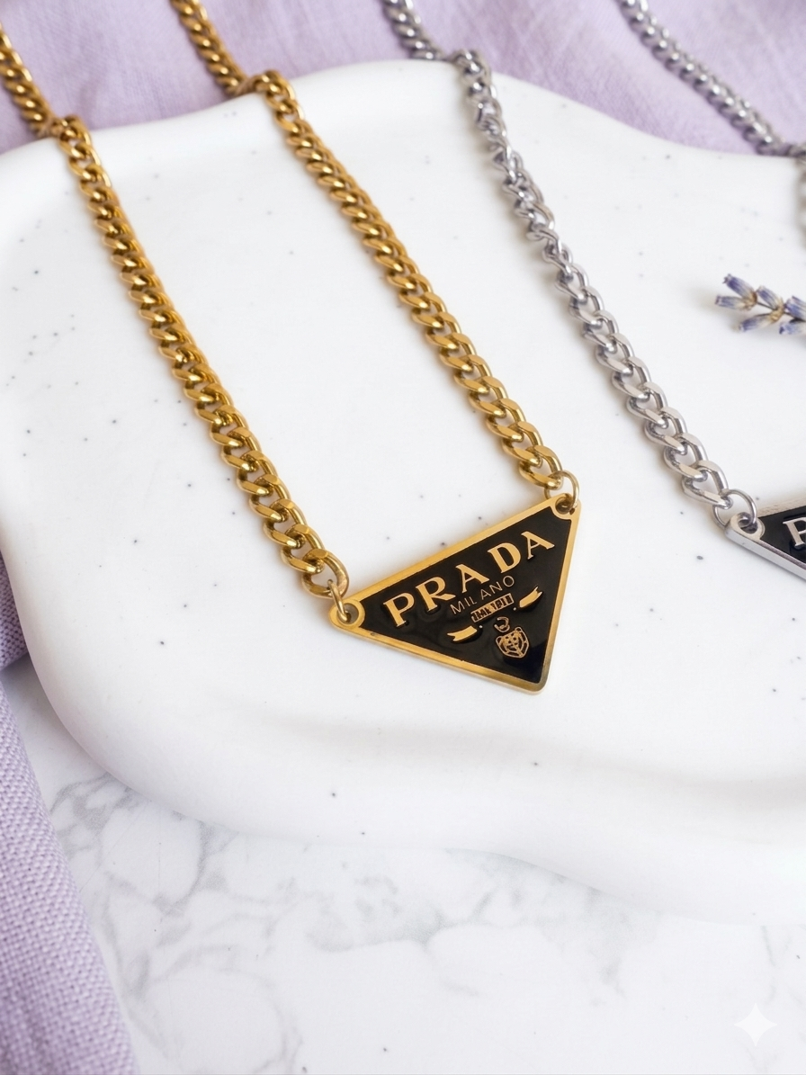 Preda Metal Chain Κολιέ