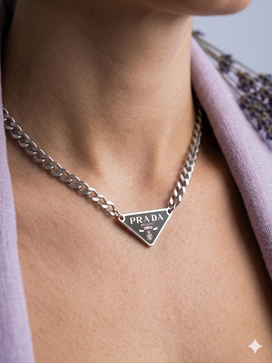 Preda Metal Chain Κολιέ