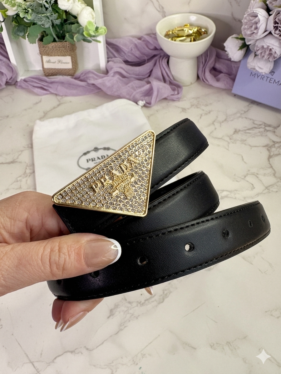 Preda Triangle Sparkly Belt