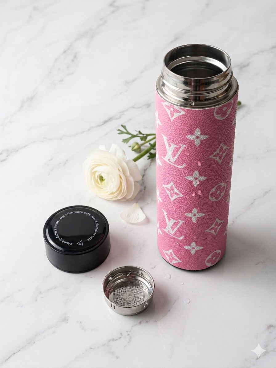 Louiva Canvas Thermos Ποτήρι