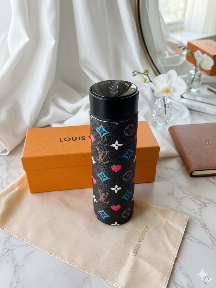 Louiva Canvas Thermos Ποτήρι