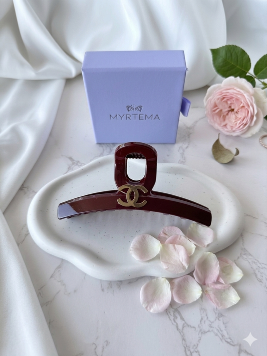 Chanelia Burgundy Κλαμερ