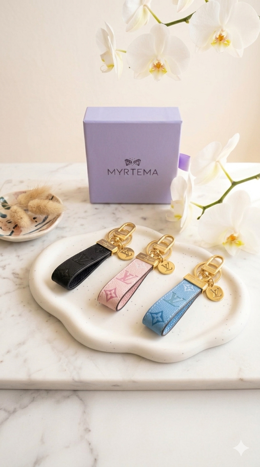 Louiva Charm Keychain