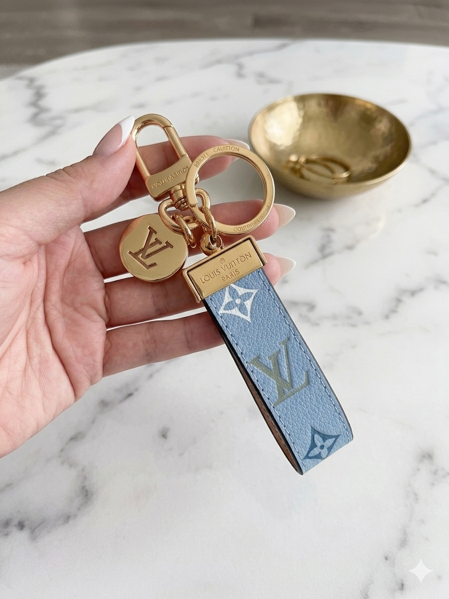 Louiva Charm Keychain