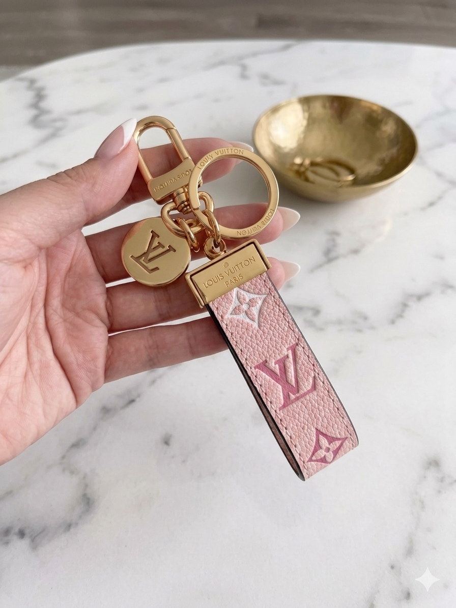 Louiva Charm Keychain
