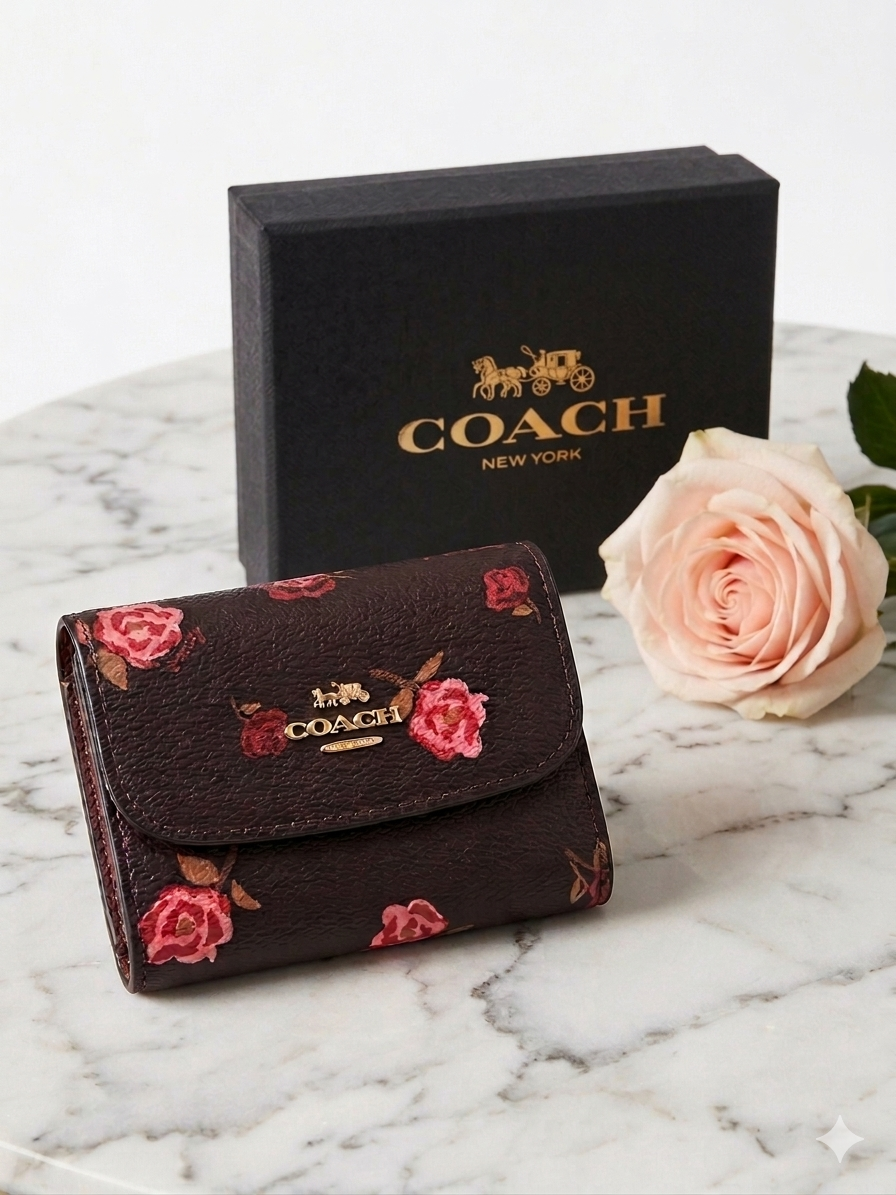 Coachh Flower Πορτοφόλι