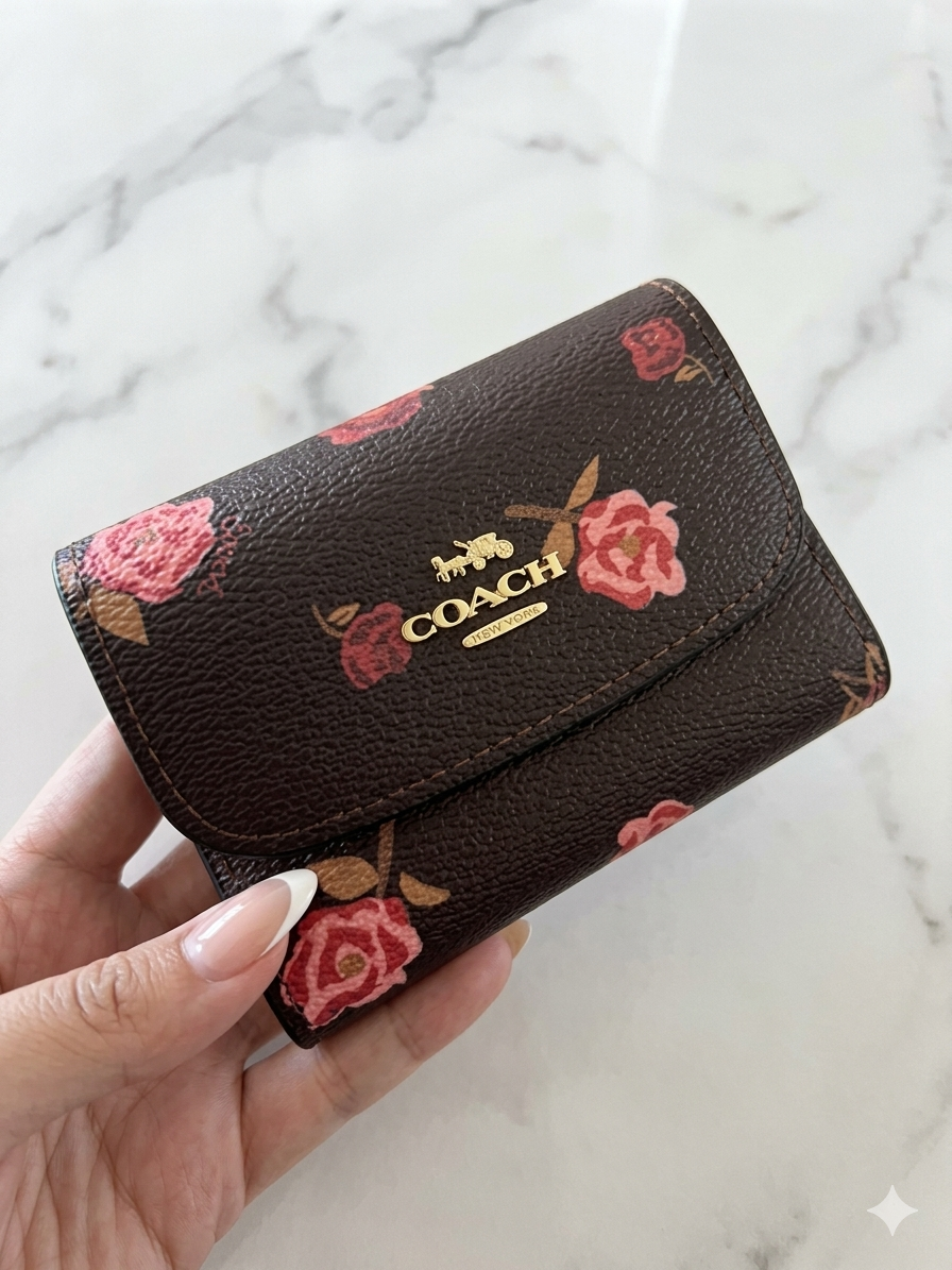 Coachh Flower Πορτοφόλι