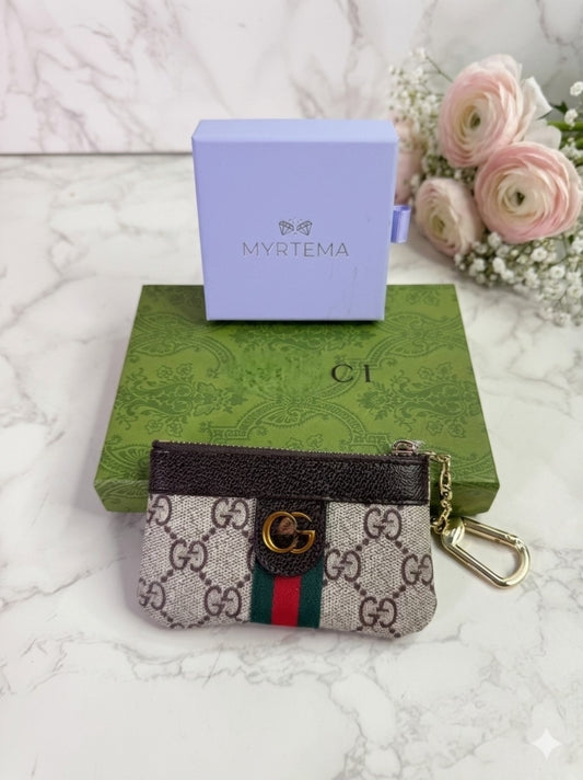 GG Red Green Mini Wallet