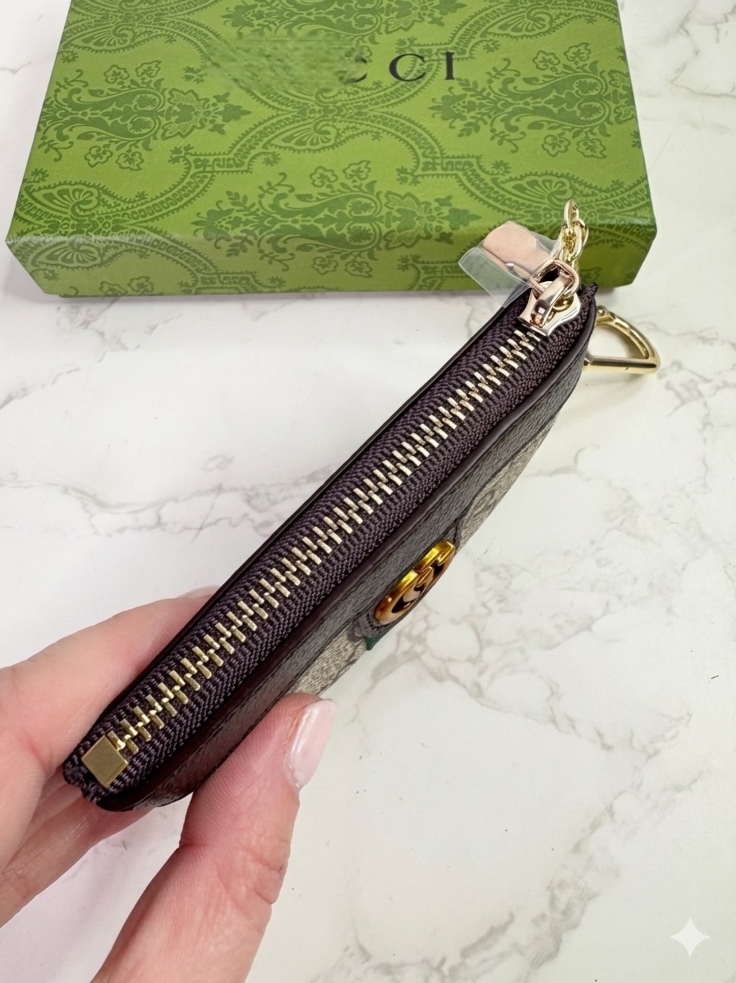 GG Red Green Mini Wallet