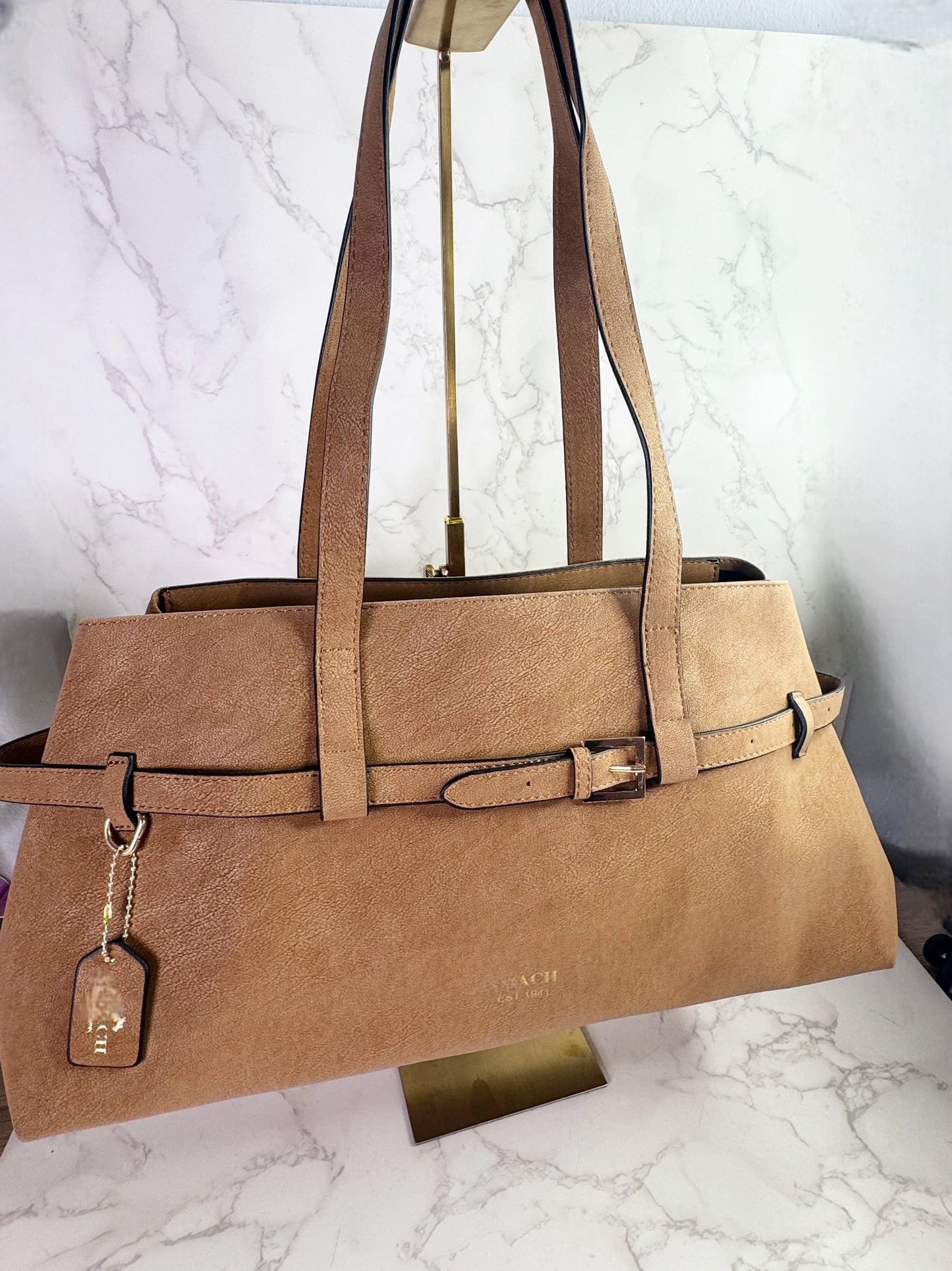 Coachh Suede Τσάντα