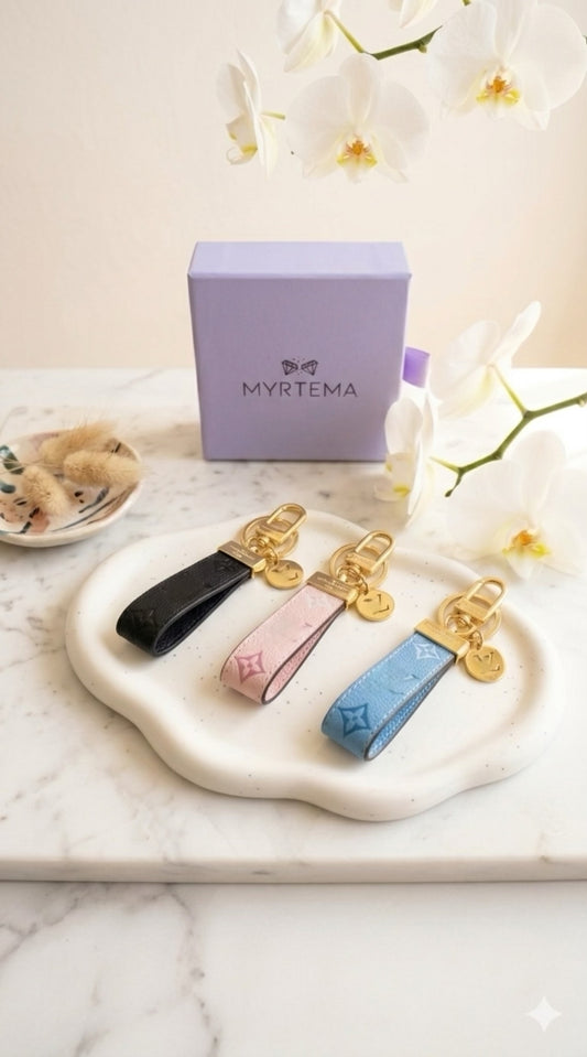 Louiva Charm Keychain