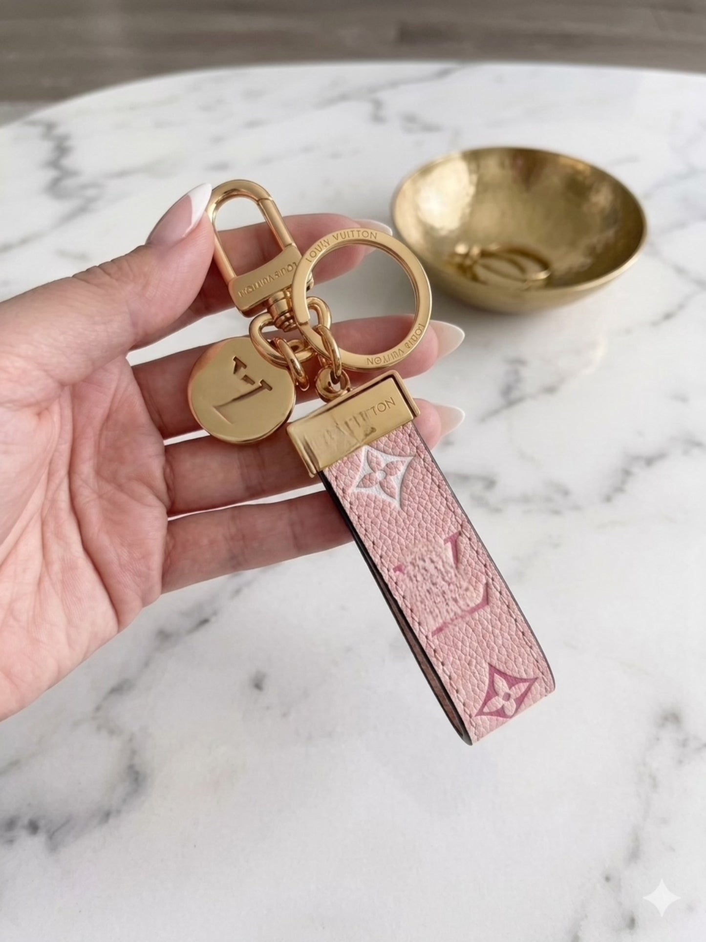Louiva Charm Keychain