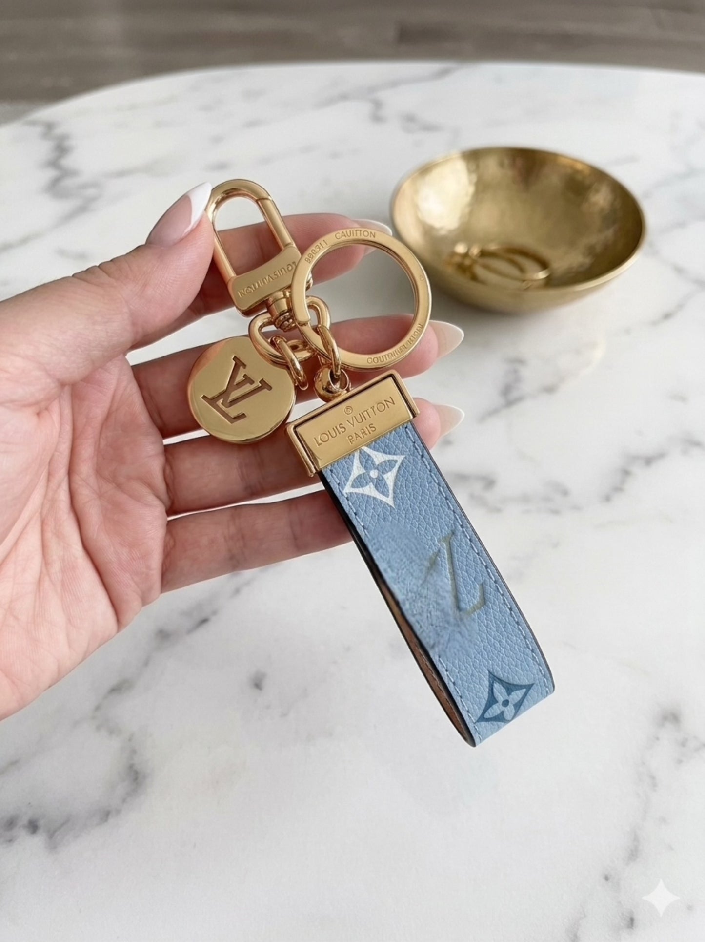 Louiva Charm Keychain
